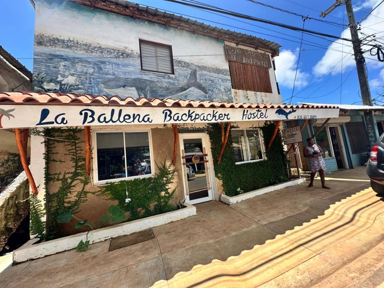 Hostel La Ballena Backpacker Las Galeras Exterior foto